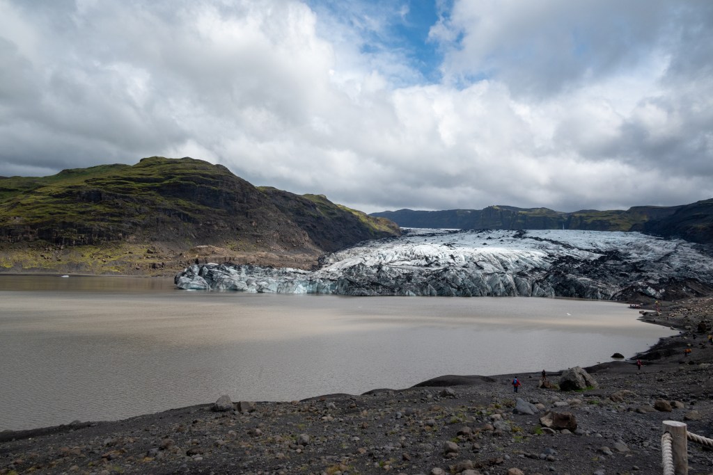 Sólheimajökull glacier in Iceland
