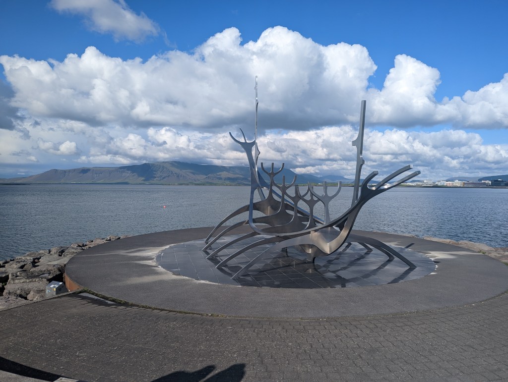 Reykjavik's Sun Voyager sculpture