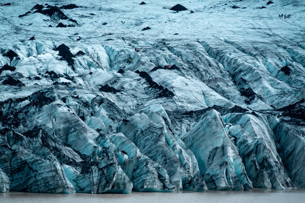 Sólheimajökull Glacier in Iceland