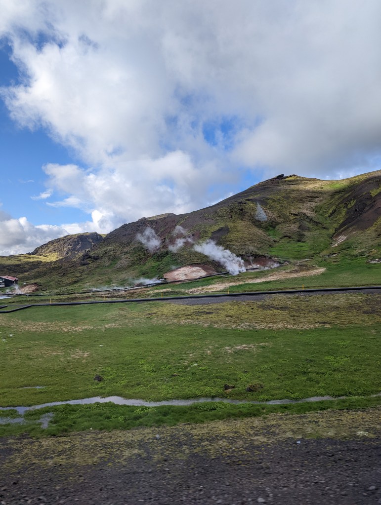 Steam vents in Iceland