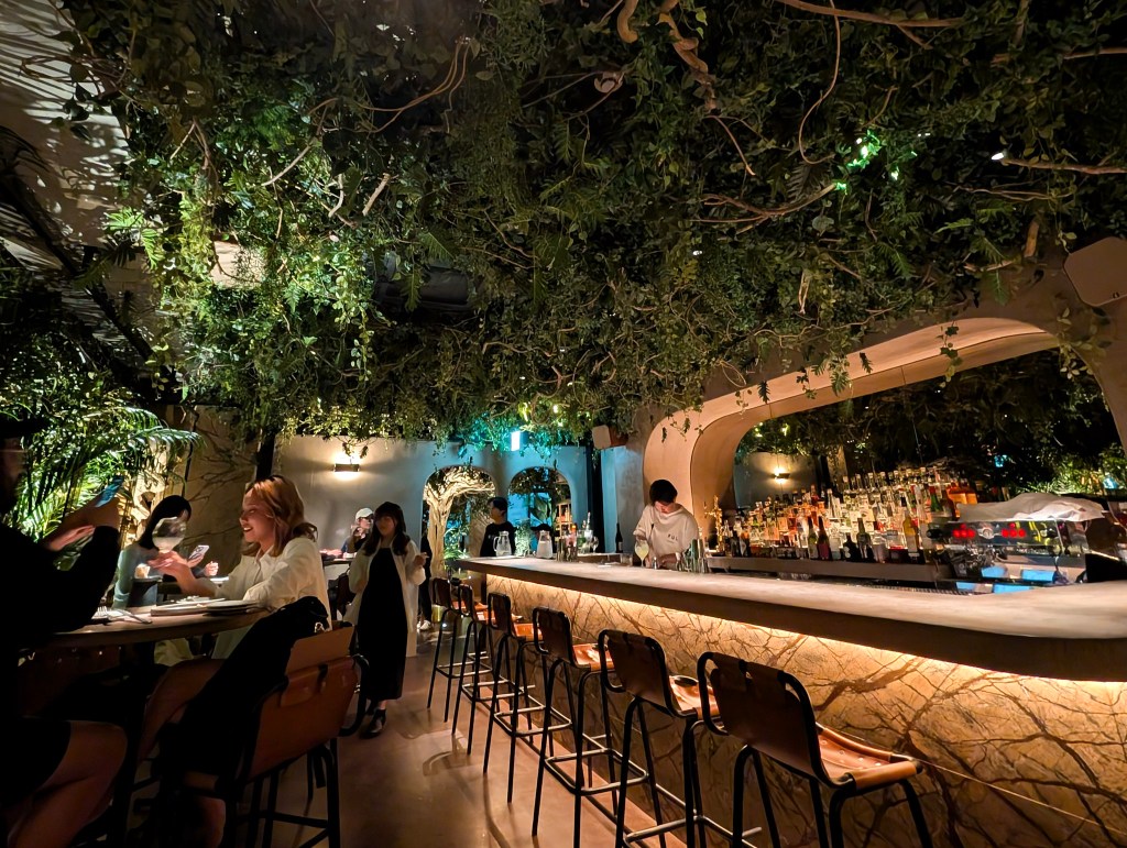 Bar and interior at FUL KYOTO